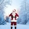 Velveteen Santa Suit with Plush Trim, Vinyl Boot Tops, Gloves, and Matching Belt Set